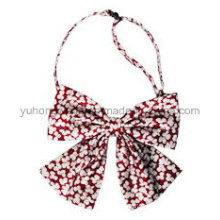 Customized Lady Polyester Collar Flower Bow Tie